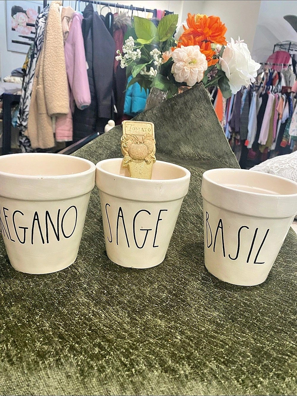Herb Planter Pots Trio